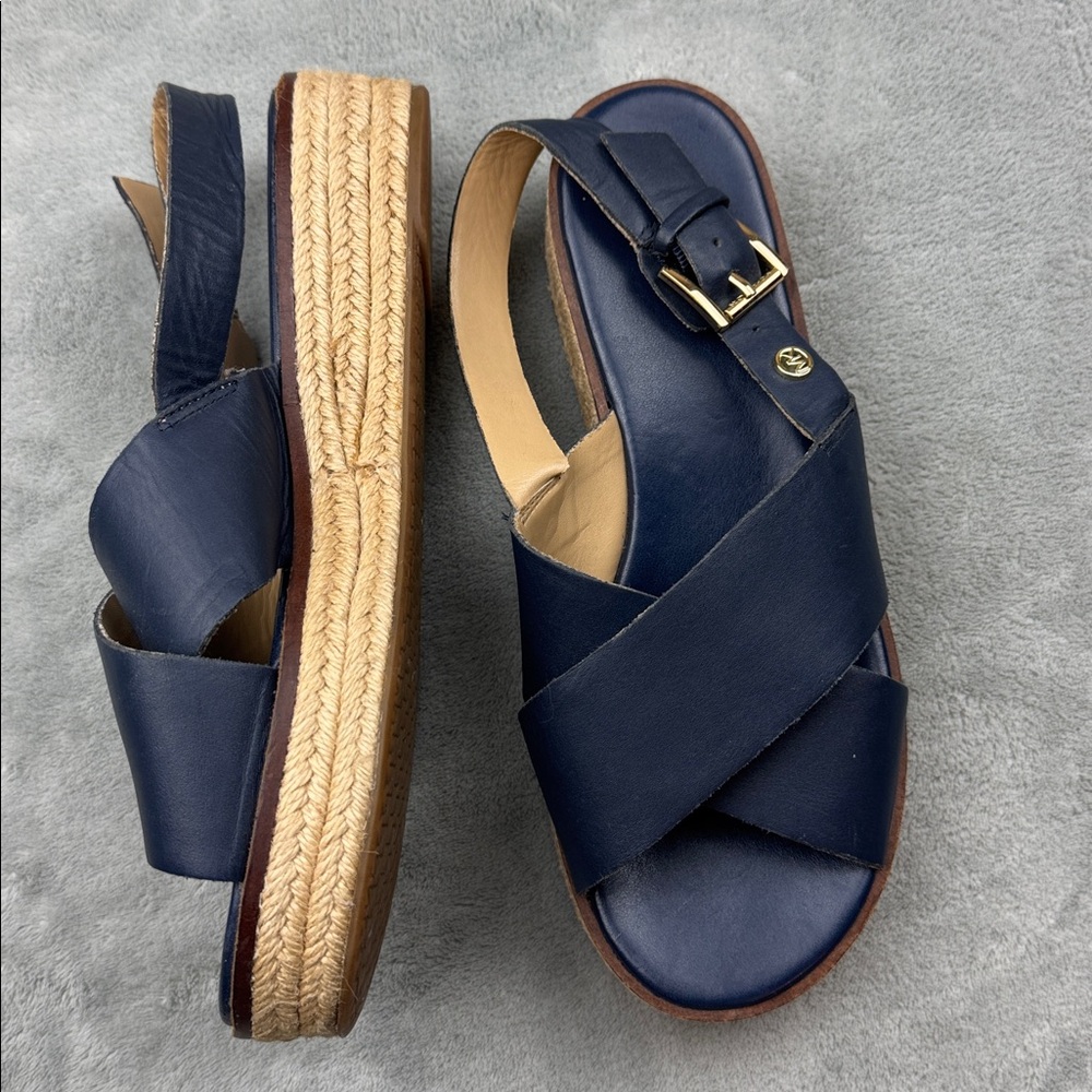 Michael Kors Abbott Espadrille Sandals 7.5